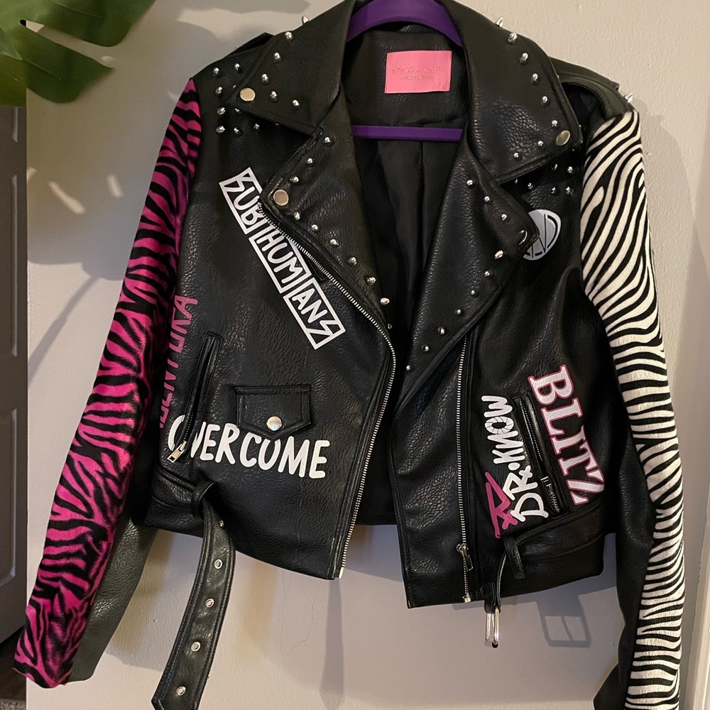 Leather jacket